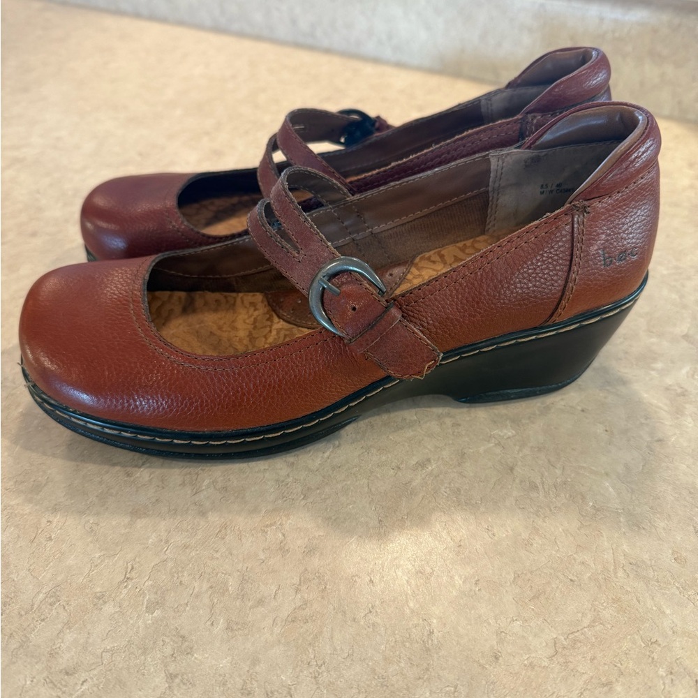 Brown Leather Women's Shoes
